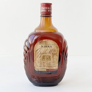 1円 ◆ ニッカ NIKKA アップルワイン 720ml アルコール 22% 未開栓 国産 甘未 果実酒 古酒 お酒