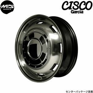 マルカ ホイール ガルシア シスコ トヨタ ハイエース/レジアスエース 200系 MID 【15×6.0J 6-139.7 INSET33 グレー】 1本単品