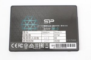 SP A55 512GB 2.5 SSD SATA 動作品☆