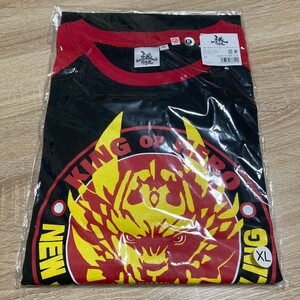 【送料無料】牙狼 × 新日本プロレス コラボTシャツ (黒ボディVer.) XL プロレス 特撮