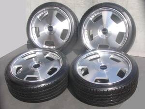 貴重 美品 weds ベローナ ディッシュ 8J +43 ノア ヴォクシー プリウスα アテンザ JZX100 アルテッツァ BBS LM VS-KF ユーロライン ビエナ