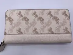 COACH コーチ 長財布 ラウンドファスナー ジップ 5255 ウォレット