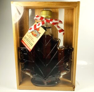 【76】1円～ カナダ メイプルシロップ Maple Syrup 250ml メープル お土産 長期保管品 ※詳細不明