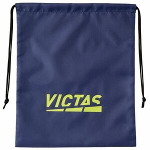 VICTAS 卓球 シューズ袋 靴 シューズ入れ スポーツ マルチバッグ ケース 体育館 持ち運び ヴィクタス ネイビー プレイロゴマルチバッグ