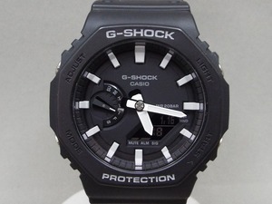 良品! CASIO/カシオ G-SHOCK オクタゴン デジアナウォッチ/クォーツ腕時計 GA-2100 【W544y2】