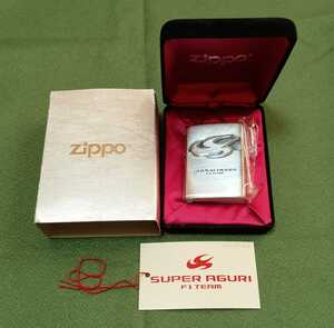 Zippo/ジッポー 佐藤琢磨 スーパーアグリ　SUPER AGURI F1チーム TAKUMA SATO　No.074　鈴木亜久里　2005年製