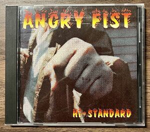 Hi-STANDARD ハイスタンダード ハイスタ ANGRY FIST PIZZA OF DEATH