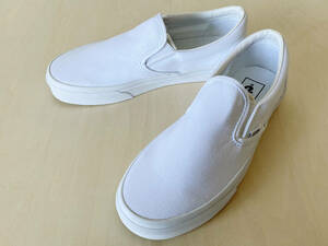 28cm 白 バンズ スリッポン VANS SLIP-ON TRUE WHITE US10/28cm VN000EYEW00