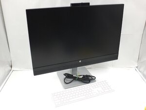 【z29579】HP M27 Webcam WEBカメラ 27インチ 一体型 液晶モニター デスクトップPC 22年製 HPキーボード・アダプター付 動作品 ※同梱不可