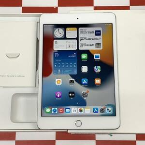 iPad mini 第4世代 128GB AU版SIMフリー シルバー ジャンク品[247386]