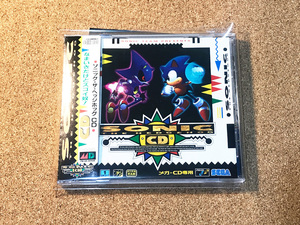 送料込み MCD ソニックCD 帯付き メガCD メガドライブ　管理番号MCD008