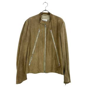 Maison Margiela(メゾン マルジェラ) 八の字 sude leather jacket (beige) 2