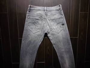 G-STAR RAW♪D-STAQ 5-PKT SLIM♪ジースター♪立体裁断♪ストレッチ♪W28 L32♪D06761 9273 071