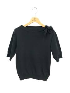 FOXEY フォクシーブティック セーター 40 ブラック KNIT TOP CHARLOTTE 42708 ニット