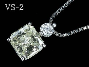 IKL13799D初売り【1円～】新品【RK宝石】《DIAMOND》VS-2 極上イエローダイヤモンド 特大1.003ct 極上ダイヤ Pt900 Pt850 超高級ネックレス