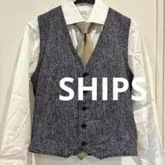 【SHIPS】シップス メンズ ニットベスト