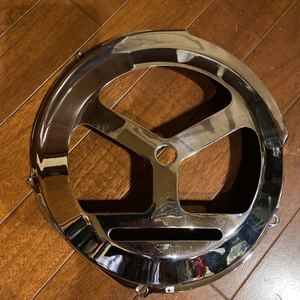 150gs 純正　メッキフライホイールカバー VN VB1 VL VSスワンネックfly wheel coverべスパ50