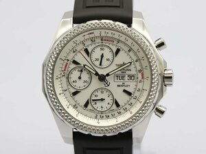 【 ブライトリング BREITLING 】A13362 ペントレーGT SS/ラバー デイデイト クロノグラフ 自動巻 メンズ 保・箱 新着 2252-0