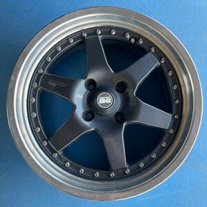 深リム　3ピース　SSR SPEED STAR スピードスター ロンシャン XR-4Z 17×8J+38 PCD114.3-4穴　ハブ径約74mm 1本のみ