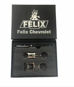 FELIXボールペン、キーチェーンセット新品。ギフトなどに如何でしょうか。フェリックスシボレー　インパラベルエアローライダーハイドロ