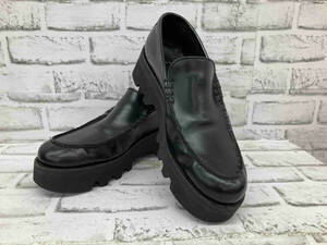 LAD MISICAN ラッドミュージシャン　ローファー　VAMP LOAFER Lotus バンプローファーロータス 2122-911 size 42 ブラック 黒