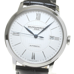 ボーム＆メルシェ Baume & Mercier 65773 クラシマ デイト 自動巻き メンズ _849790