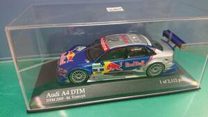 MINICHAMPS 1/43 レッドブル アウディA4 DTM 2005 マーティン・トムチェク　ミニチャンプス 