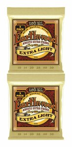 即決◆新品◆送料無料ERNIE BALL 3006 ×2 [10-50] Earthwood Extra Light 80/20 Bronze 3セットパック アコースティックギター弦