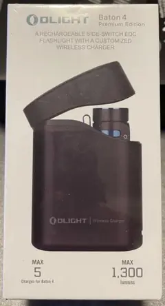 OLIGHT(オーライト) Baton4プレミアムエディション　ブラック