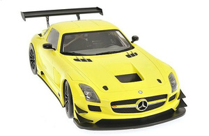 ★☆ミニチャンプス 1/18 メルセデスベンツ SLS AMG GT3 ストリート イエロー ☆★