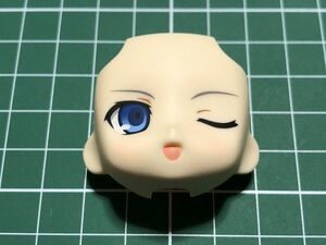 ねんどろいど パーツ ミス・モノクローム The Animation 顔 表情 ウィンク顔/きめ顔