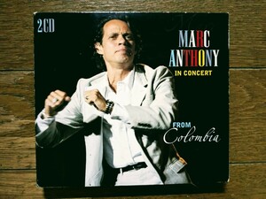 【CD】Marc Anthony - In Concert From Colombia 2CD / マーク・アンソニー コンサート コロンビア ライブ Live 2枚組 サルサ ラテン