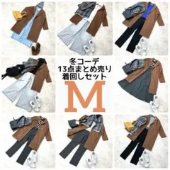 1週間コーデ まとめ売り(M)13点 着回しセット ハレ等 オフィス カジュアル