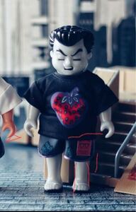 GOCCODO x insane x NATAL DESIGN「気合田くん STRAWBERRY TEE / ROB SHORTS ver.」 ソフビ sofubi ゴッコ堂 検) IZUMONSTER mvh realhead