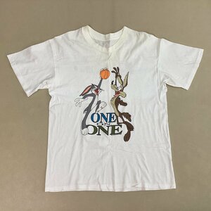 ■【送料198円】90s ワーナーブラザーズ ヴィンテージ プリントTシャツ コピーライト@1994 シングルステッチ 半袖 サイズ不明 白/0.2kg■