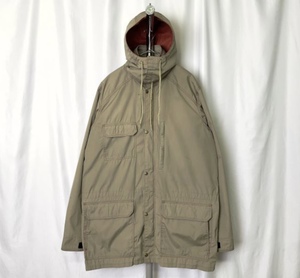 80s USA製 Eddie Bauer STORM SHED マウンテン ジャケット XL ビッグサイズ タン パーカー エディーバウアー 90s 古着 オールド ビンテージ