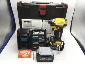 【未使用】☆Makita/マキタ 40vmax充電式インパクトドライバ TD002GDXFY [IT3COX5MY42O]