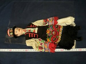 L8425 ポーズ人形 民族衣装 民芸品 ドール 人形