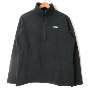 patagonia■ベターセーター ハーフジップ フリース ブラック/L 2016年製 パタゴニア