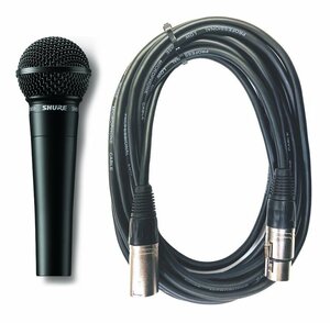 ★SHURE SM58-BLK/マイクケーブル5M[XLR-XLR]付6点セット スペシャル ブラック エディションSM58LCE/限定モデル★新品送料込