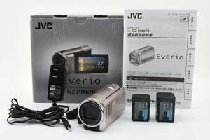 ★元箱付き★ JVC Everio GZ-HM670-N ピンクゴールド　デジタルビデオカメラ ハンディカム エブリオ #0673