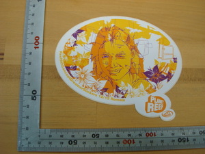 新品REEF (リーフ)ステッカーPLANET REEF（Reef9thConceptDreamerStickers）Romain