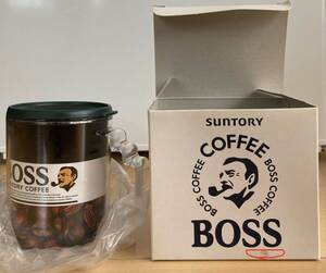 サントリーBOSS★「BOSS オリジナル マグカップ」コーヒー豆・黒　未使用