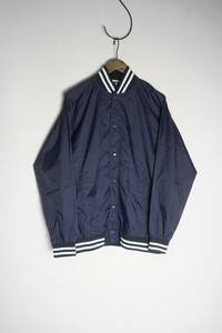 正規 COMME des GARCONS CDG コムデ ギャルソン シーディージー SZ-J006 Varsity Jacket バーシティ ナイロン ジャケット 紺 本物 922O