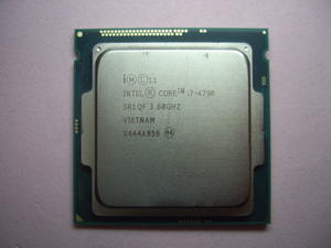 【送料無料】 Intel Core i7-4790 （LGA1150、3.60GHz、SR1QF）