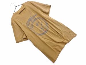 ネコポスOK BANANA REPUBLIC バナナリパブリック プリント Tシャツ sizeM/カーキ ■◆ ☆ efa5 レディース