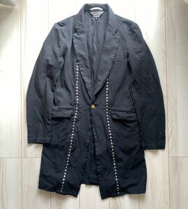 COMME des GARCONS HOMME PLUSポリ縮絨 ジャケット　コムデギャルソン　M