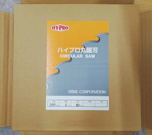 ♪♪ HY-PRO ハイプロ 丸鋸刃 5枚セット CIRCULAR SAW 外径280mm 刃厚2mm 穴径40mm 丸ノコ刃 34-94