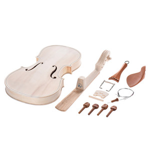 Diy 4/4 フルサイズ バイオリンキット 天然 木製 音響 メイプル バックネック 指板