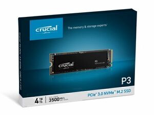 Crucial CT4000P3SSD8JP M.2 2280 NVMe 4TB SSD 未使用品